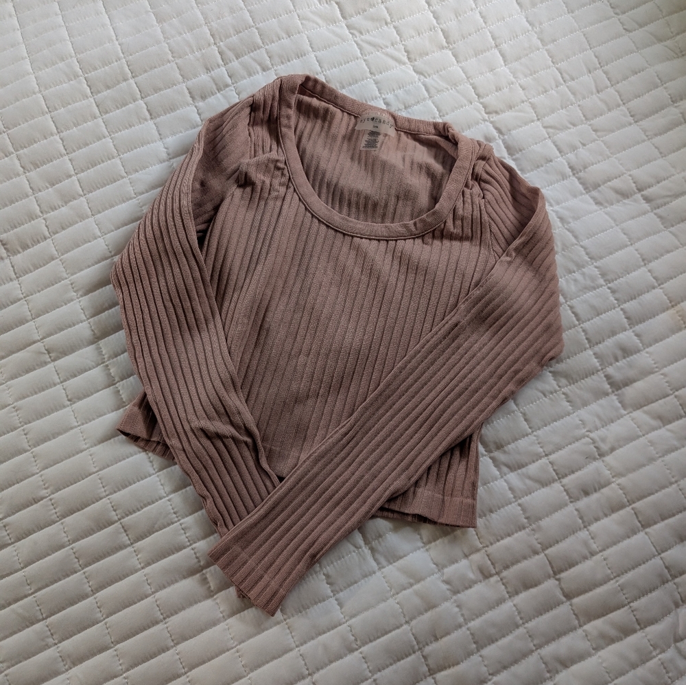Eye Candy Pink Long Sleeved Tee